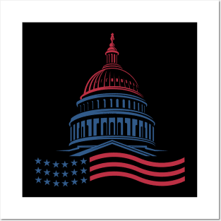 Capitol Building Posters and Art